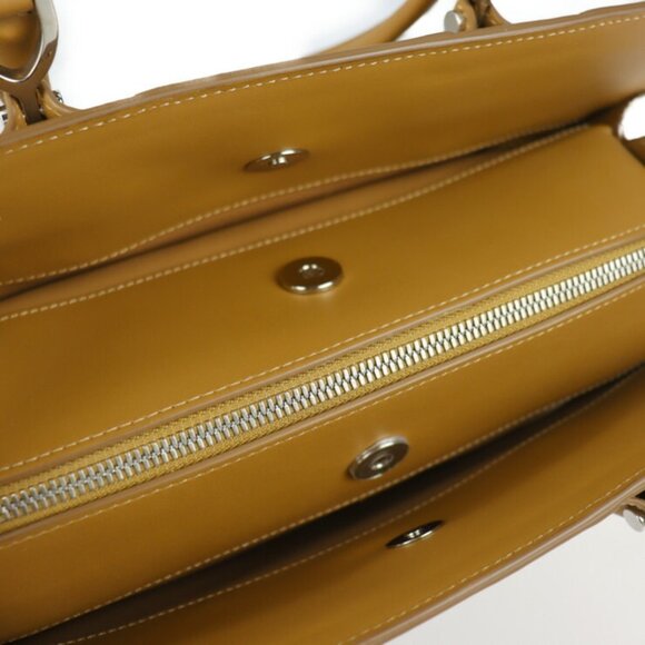 LONGCHAMP Silver Leather Shoulder Bag - Picture 8 of 9